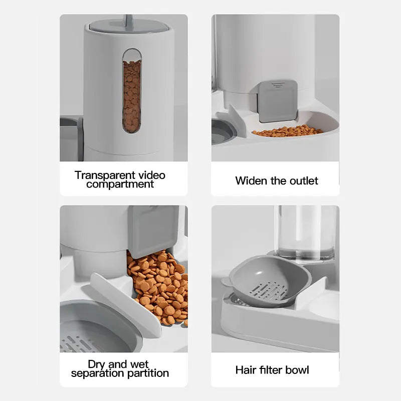 FurryFlow™ – Keep Your Pets Fed & Hydrated